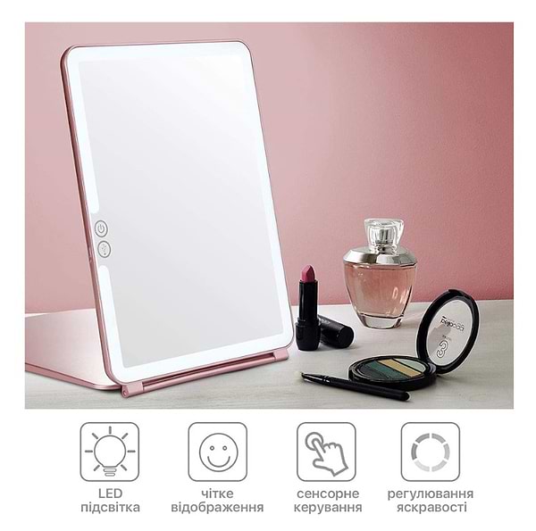 Фото - Косметическое зеркало INSPIRE FD17 Pink