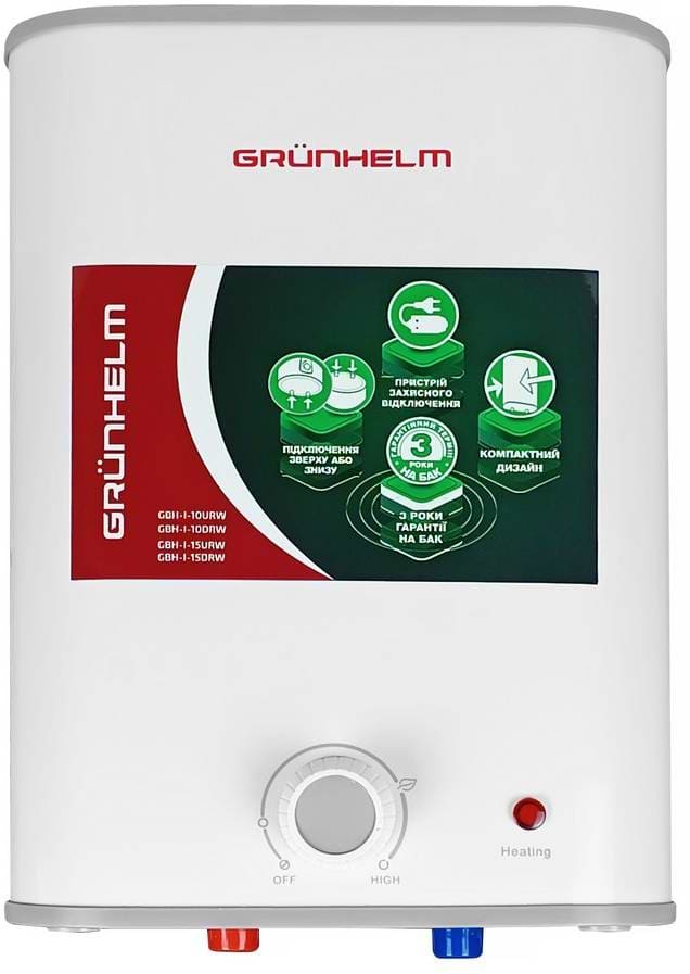 Водонагрівач Grunhelm GBH I-10DRW - Фото 1