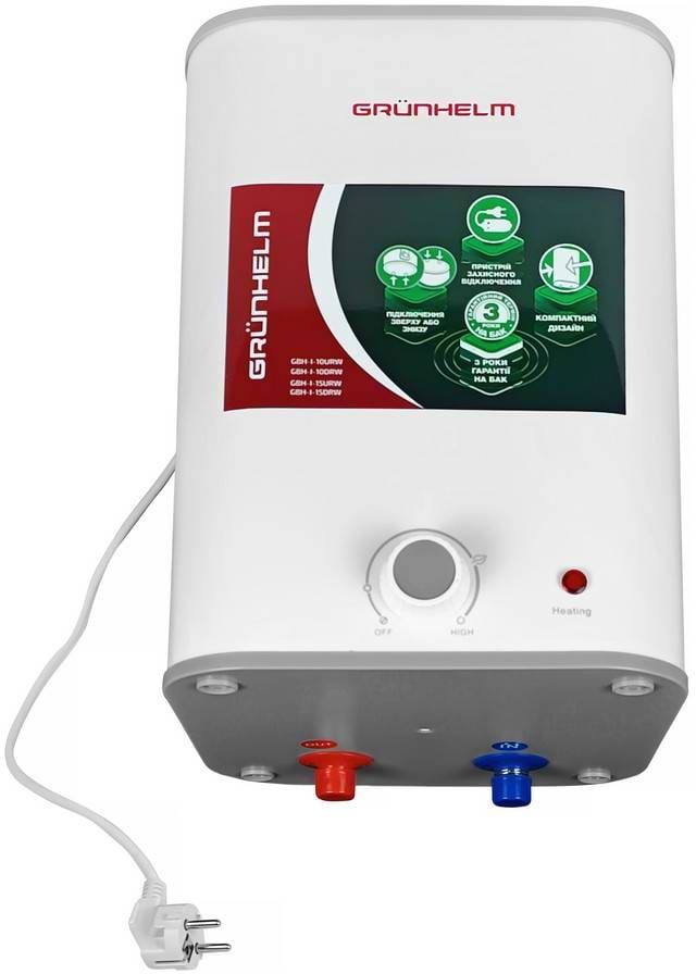 Фото - Водонагрівач Grunhelm GBH I-15DRW