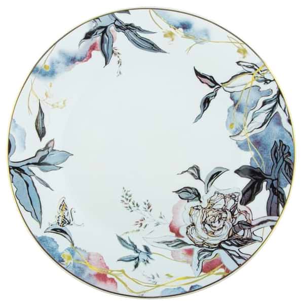 Фото - Тарелка обеденная Vittora Цветочный вернисаж 230 мм (1230Afo)