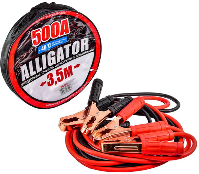 Стартовий дріт ALLIGATOR 500А 3,5м (BC652)