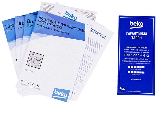 Фото - Варочная панель комбинированная Beko HILM64120S