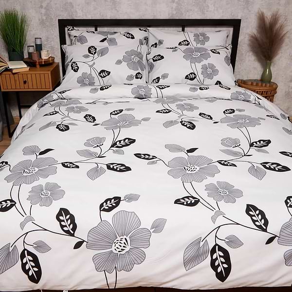 Фото - Комплект постільної білизни Moon&Star Бязь Gold Люкс Misty Petals 200х220 нав. 40х60 см 2 шт. (MS-890000339)