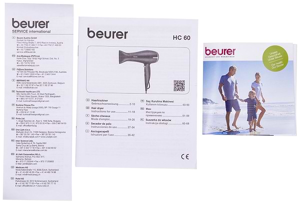 Фото - Фен Beurer HC60