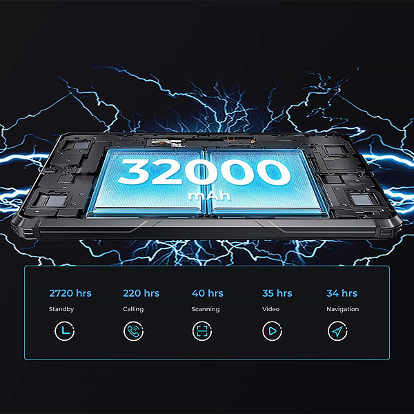Фото - Планшет OUKITEL RT7 4G Titan 10.1" 8/256GB LTE Black