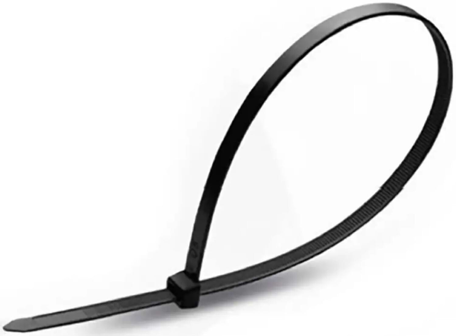 Набор хомутов Haisser нейлоновый 4х300 Черный 100 шт. (123435)