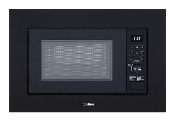 Фото - Комплект техніки Interline Духова шафа + Мікрохвильова піч вбудована Interline OEG 581 ECR BA + MWS 420 ESA BA