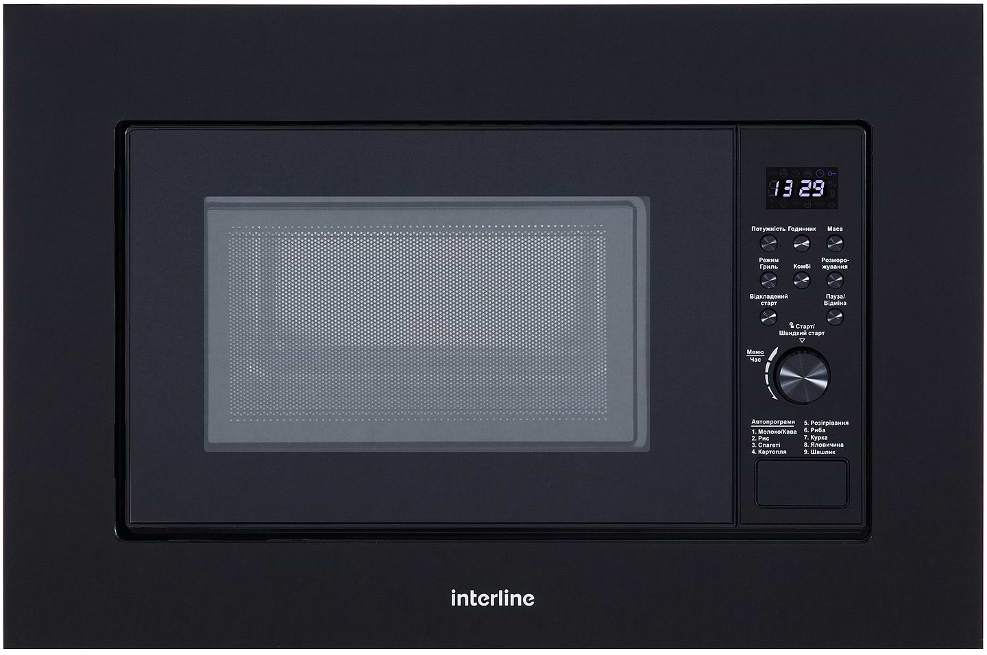 Микроволновая печь (СВЧ) встраиваемая Interline MWS 420 ESA BA - Фото 1