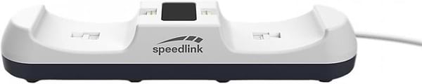 Фото - Зарядна станція для геймпада Speedlink Jazz USB Charger for Sony PS5 White (SL-460001-WE)