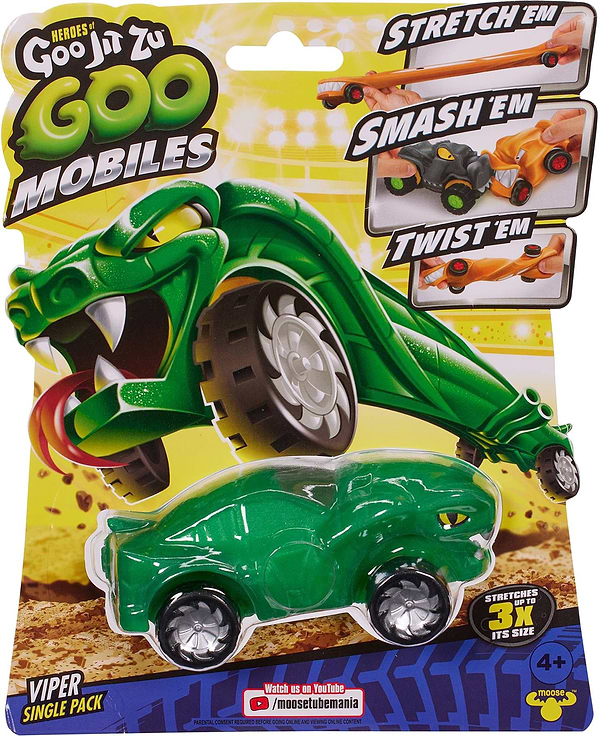 Фото - Стретч-антистресс GooJitZu Машинка "Вайпер" (123655)