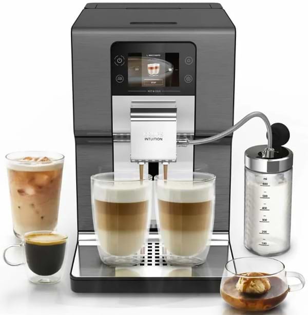 Фото - Кавомашина Krups EA879NE0 Intuition Hot & Cold
