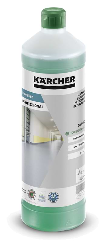 Шампунь до мінімийки Karcher CA 50 C eco!perform для підлоги 1 л (6.296-053.0)