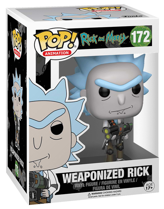 Колекційна фігурка FUNKO POP! серії Rick&Morty - Weaponized Rick (12439-PX-1QW)