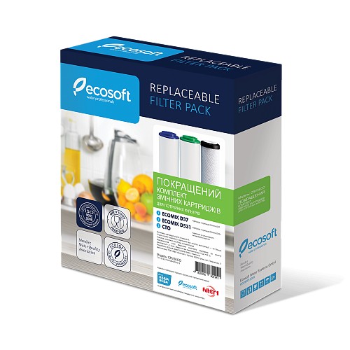 Фото - Картридж для фільтру проточного Ecosoft CRV3ECO покращений