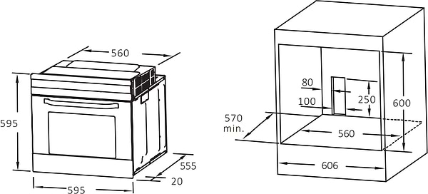 Фото - Духовой шкаф Interline KTN 280 MRN XA