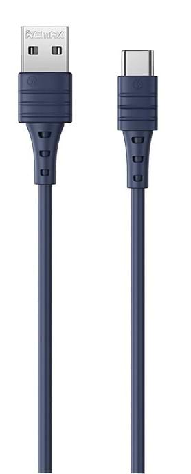 Фото - Кабель синхронизации данных Remax RC-068a Zeron 5A USB-USB Type-C 1m Blue (6954851224310)