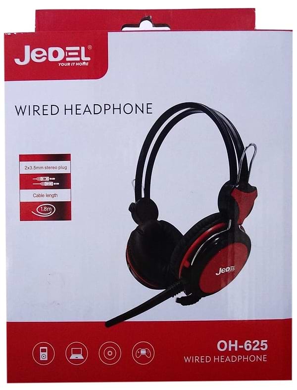 Фото - Гарнітура дротова ігрова Jedel OH-625