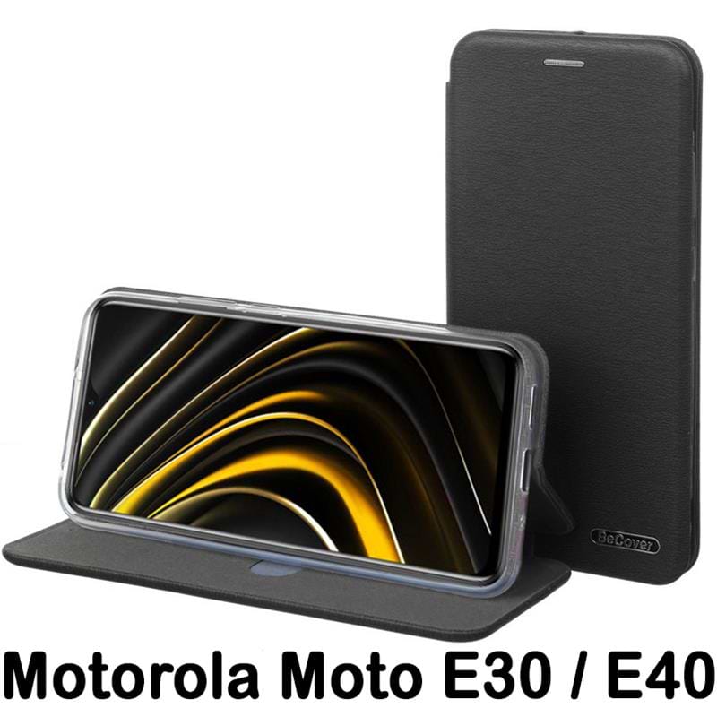 Чохол для смартфону BeCover Exclusive for Motorola Moto E30/E40 Black (707905) - Фото 1