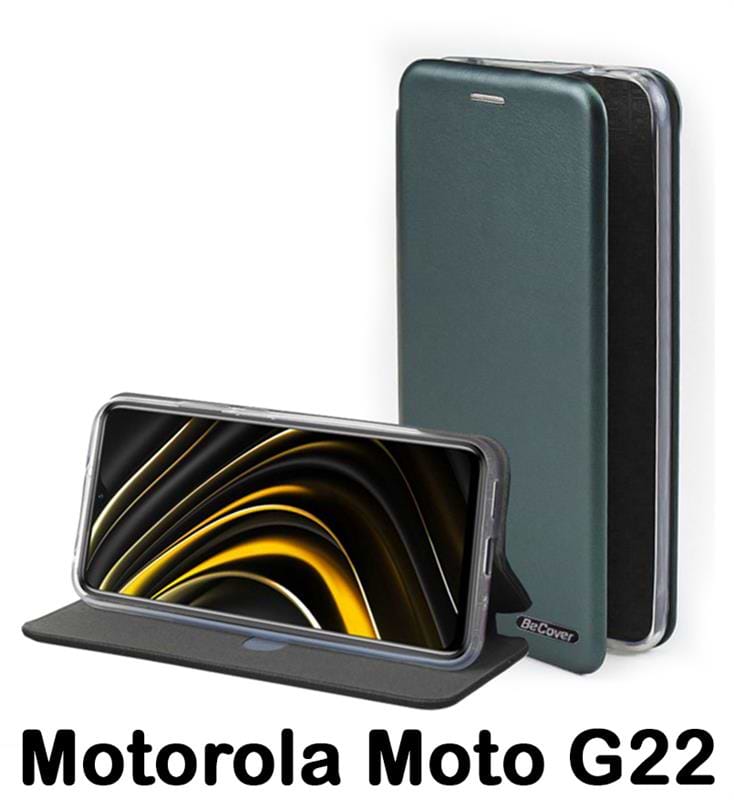 Чохол для смартфону BeCover Exclusive for Motorola Moto G22 Dark Green (707910)