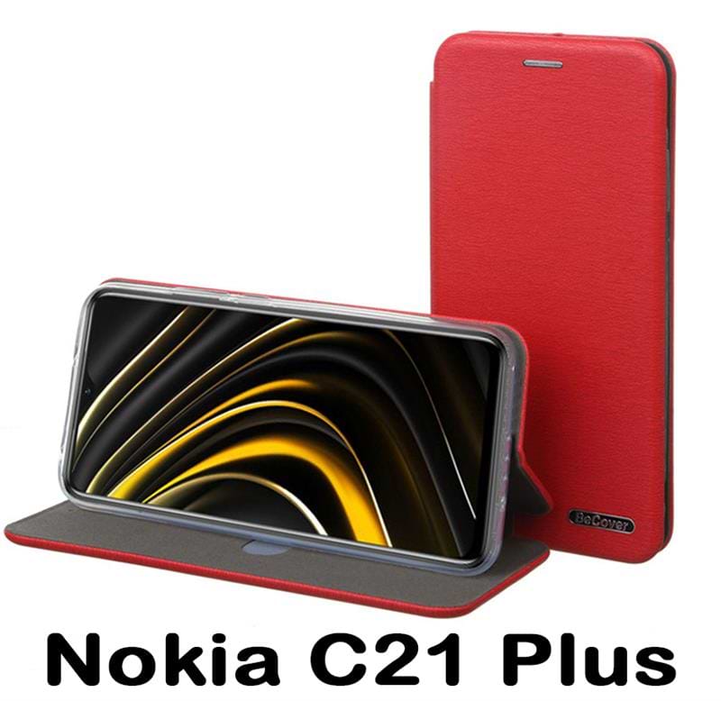 Чехол для смартфона BeCover Exclusive for Nokia C21 Plus Burgundy Red (707918) - Фото 1