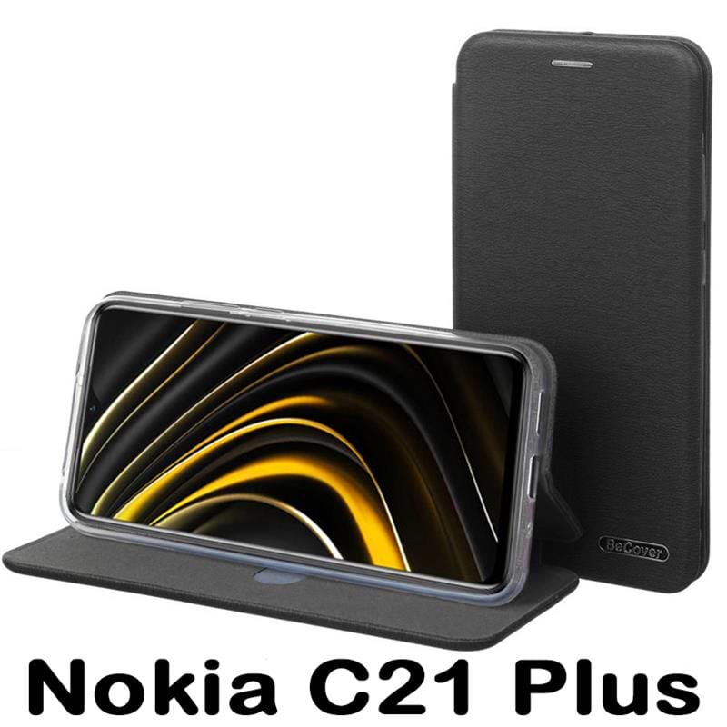 Чохол для смартфону BeCover Exclusive for Nokia C21 Plus Black (707917) - Фото 1