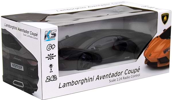 Фото - Радиоуправляемая машинка KS Drive Lamborghini Aventador LP 700-4 черный (124GLBB)
