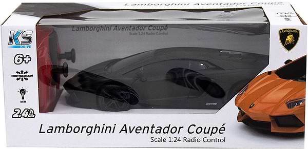 Фото - Радиоуправляемая машинка KS Drive Lamborghini Aventador LP 700-4 черный (124GLBB)