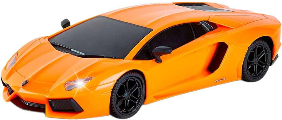 Радиоуправляемая машинка KS Drive Lamborghini Aventador LP 700-4 оранжевый (124GLBO)