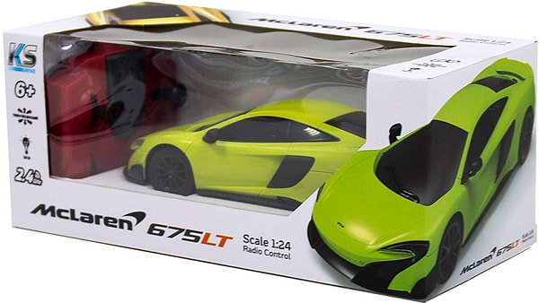 Фото - Радиоуправляемая машинка 1:24 KS Drive Mclaren 675LT зелёный (124GMGR)
