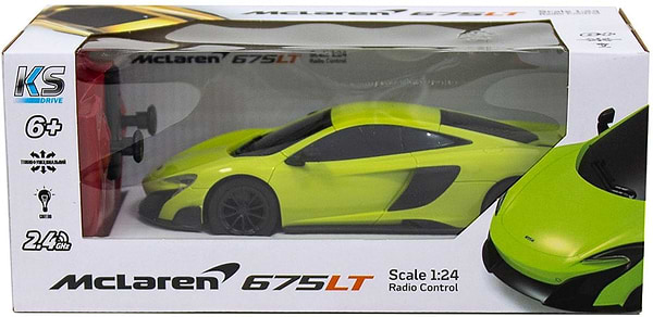 Фото - Радиоуправляемая машинка 1:24 KS Drive Mclaren 675LT зелёный (124GMGR)