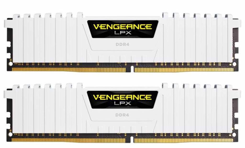 Память DDR Corsair DDR4 2x8GB/3200 Vengeance LPX White (CMK16GX4M2B3200C16W)