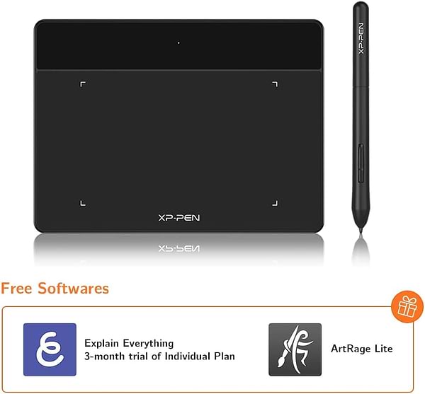 Фото - Графічний планшет XP-Pen Deco Fun XS Black