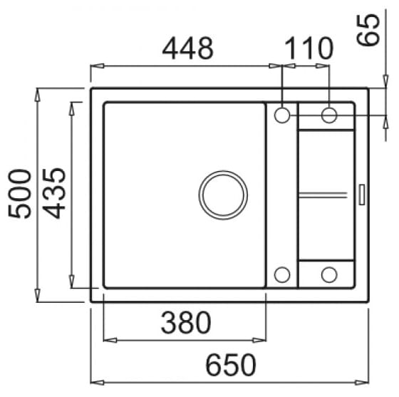 Фото - Мийка кухонна Elleci Unico 125 AVENA 51