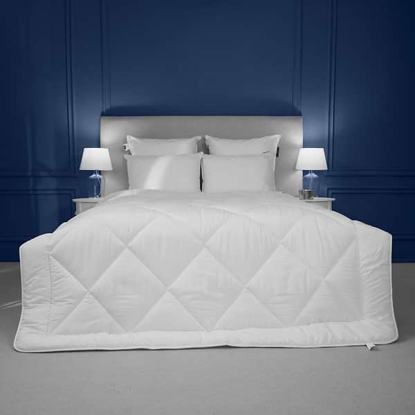 Фото - Ковдра всесезонна полуторна MirSon №1654 Eco Light White 155x215 см (2200002652544)