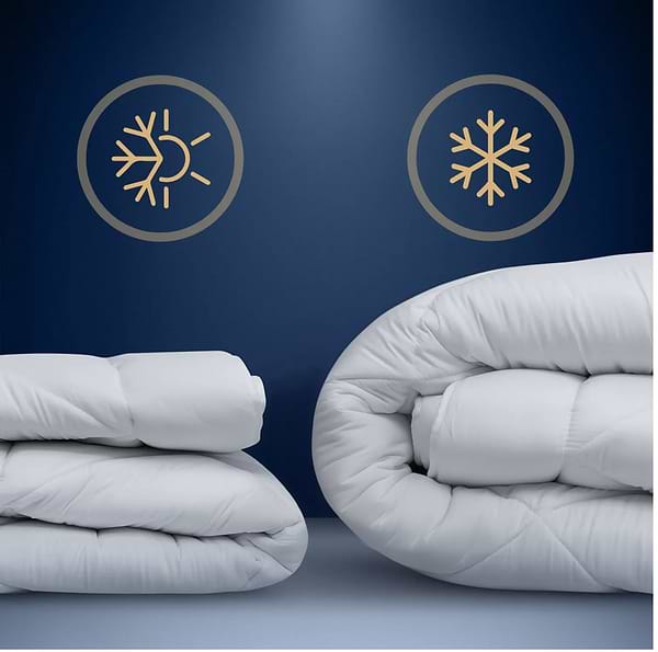 Фото - Ковдра всесезонна полуторна MirSon Вовняне №1639 Eco Light White (2200002653138)