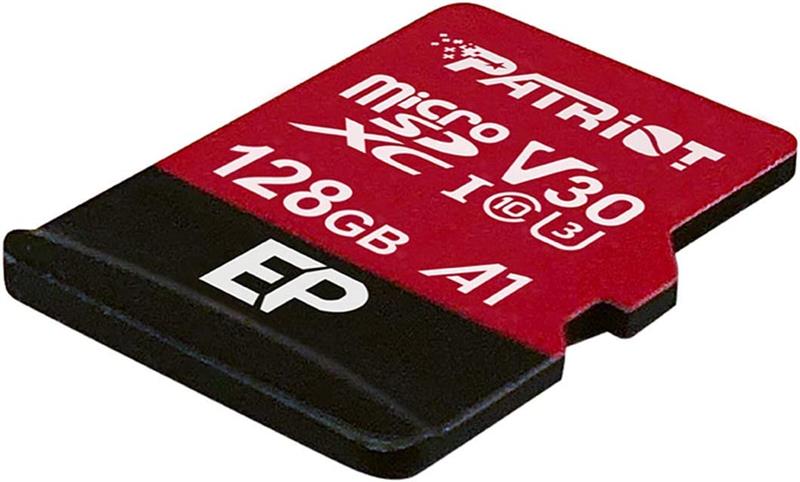 Фото - Карта памяти Patriot MicroSDXC 128GB UHS-I/U3 Class 10 EP A1 R90/W80MB/s + SD-adapter (PEF128GEP31MCX)