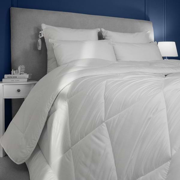 Фото - Ковдра всесезонна полуторна MirSon №1654 Eco Light White 155x215 см (2200002652544)