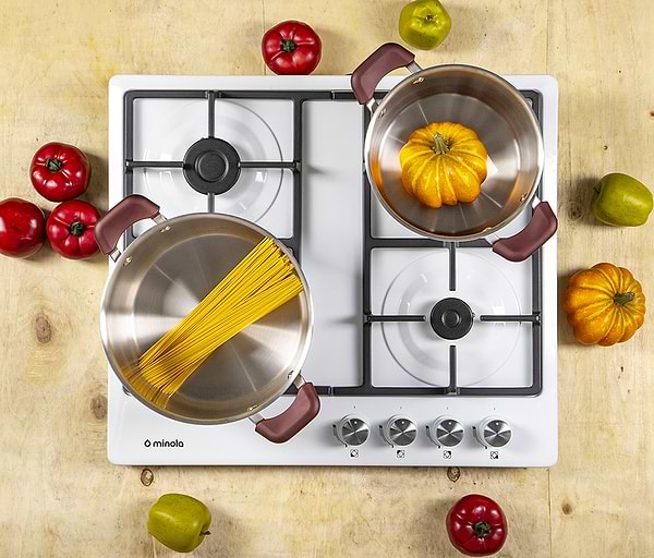 Фото - Варильна поверхня газова Minola MGM 61421 WH