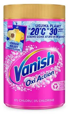 Засіб для видалення плям Vanish Oxi Action 1,4 кг - Фото 1