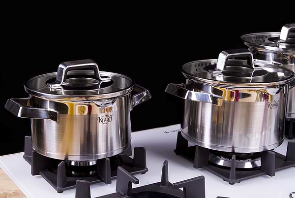 Фото - Набор посуды Krauff 26-202-011 Moderne Schwarz 8 пр.