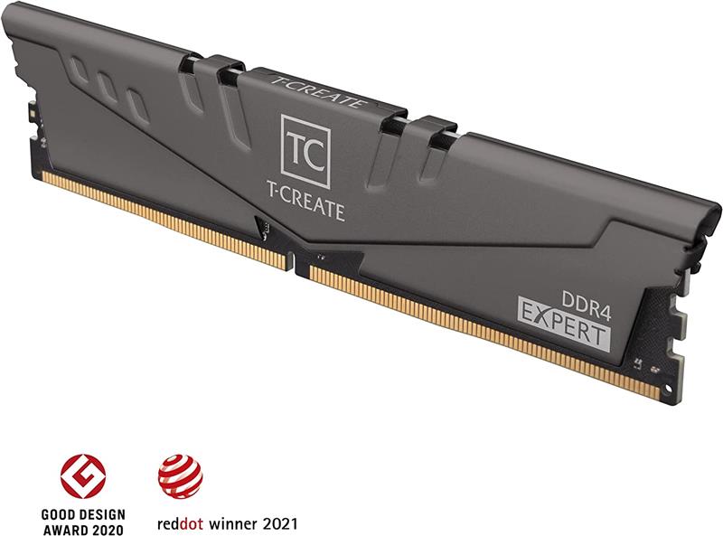 Фото - Память DDR Team DDR4 2x8GB/3200 T-Create Expert Gray (TTCED416G3200HC16FDC01)