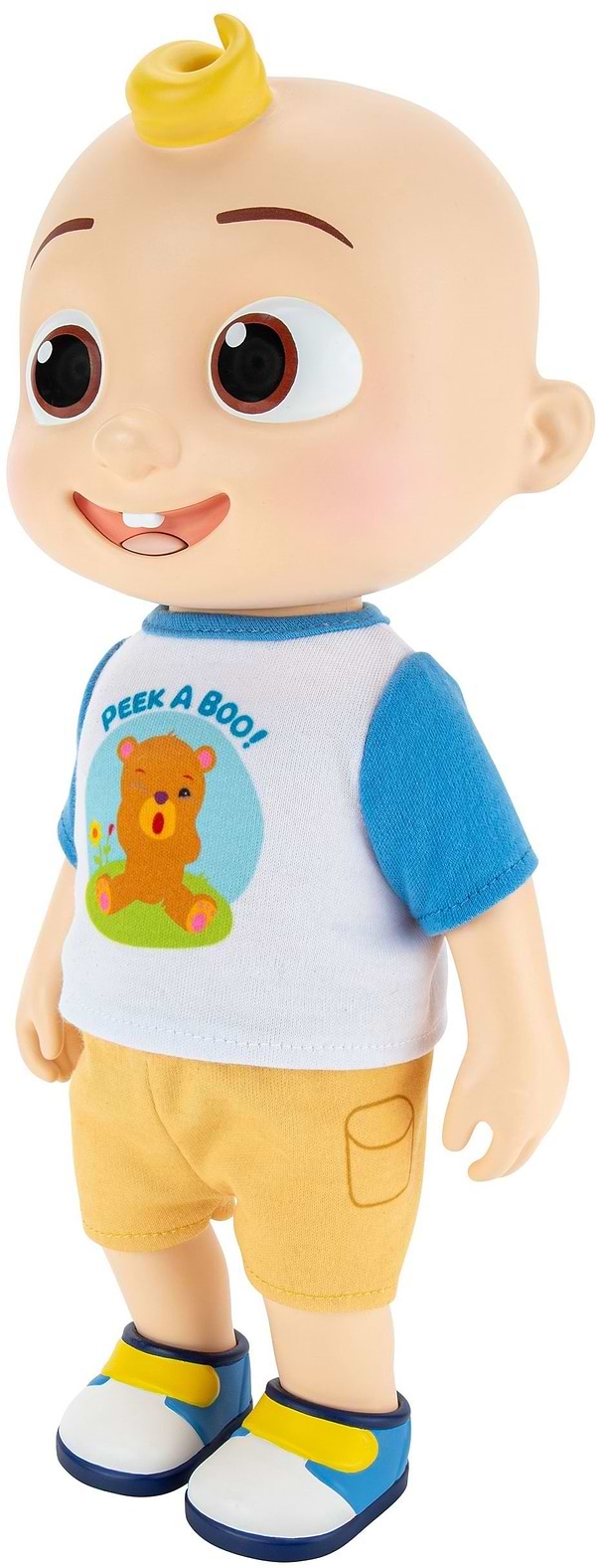 Фото - Интерактивная игрушка CoComelon Deluxe Interactive JJ Doll Джей Джей со звуком (CMW0058)