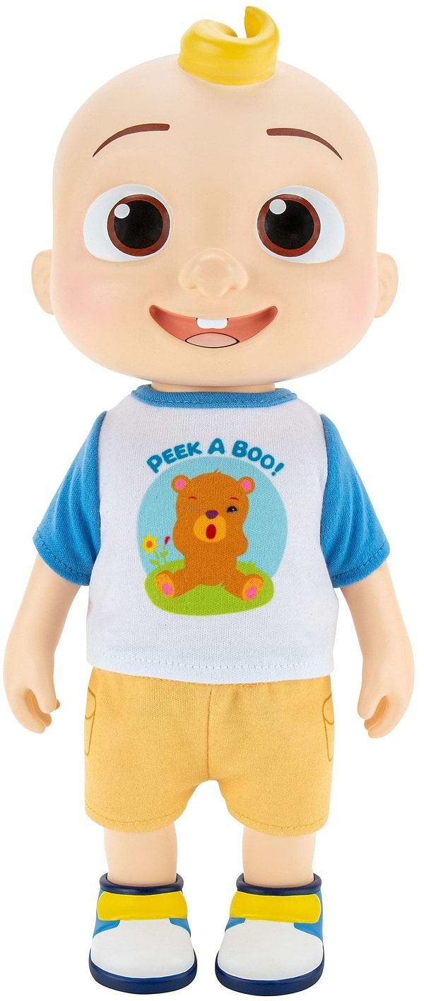 Фото - Интерактивная игрушка CoComelon Deluxe Interactive JJ Doll Джей Джей со звуком (CMW0058)