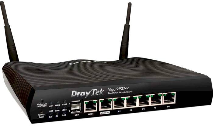 Фото - Маршрутизатор інтернет WiFi5 DrayTek Vigor2927ac
