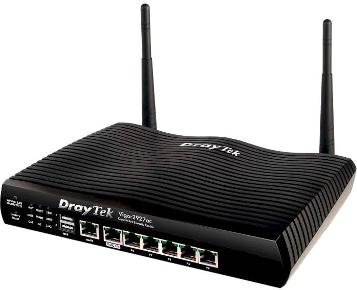 Фото - Маршрутизатор інтернет WiFi5 DrayTek Vigor2927ac