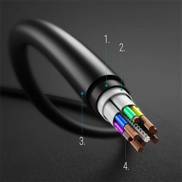 Фото - Кабель синхронізації даних Choetech USB Type C - USB Type C 3 м (CC0004)