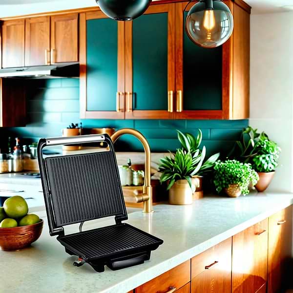 Фото - Гриль-барбекю электрический Tefal Panini Grill GC241D38