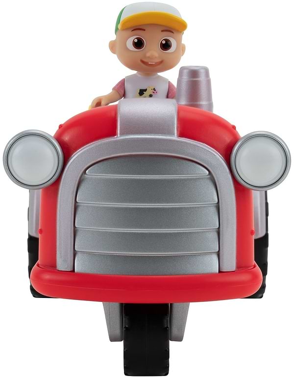 Фото - Интерактивный транспорт CoComelon Feature Vehicle Трактор со звуком (CMW0038)