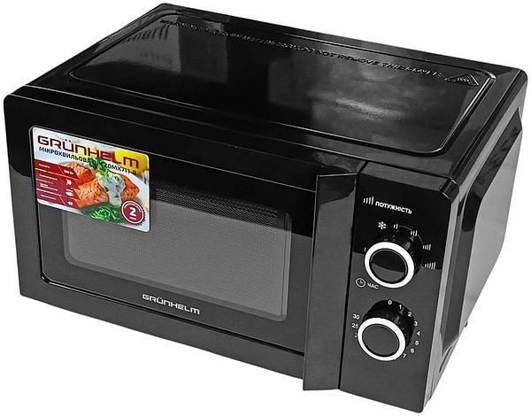 Фото - Микроволновая печь (СВЧ) Grunhelm 20MX711-B Black