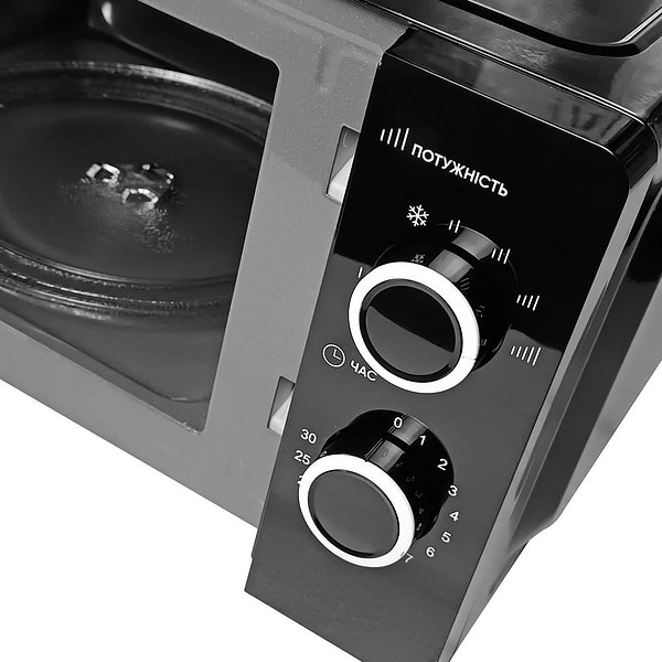Фото - Микроволновая печь (СВЧ) Grunhelm 20MX711-B Black